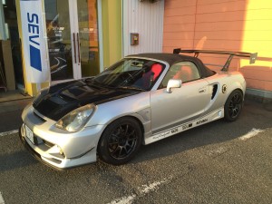MR-S カーボンボンネット