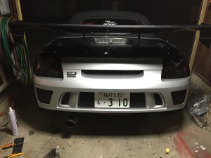 MR-S バンパーカット 3