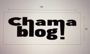 ちゃまブロステッカー 英語