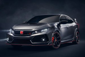 新型シビックタイプR フロント 全体